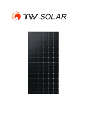 TW SOLAR TWMNH-66HD-625W N-type Half-cell bifacial - Módulo Solar Bifacial 625W / Marco de aleación de aluminio anodizado / 132 Celdas / Capa Antirreflejo / Protección IP68