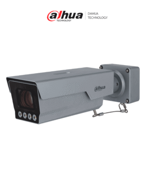 DAHUA ITC431-RW1F-IRL8 - Cámara IP LPR 4 MP/ Monitoreo inteligente del tráfico/detección de vehículos (tipo, color, marca)/ Iluminación 23 m–30 m/ Lente motorizado 10 mm–50 mm/ Captura hasta 180km/ IP67/ PoE/ IK10/