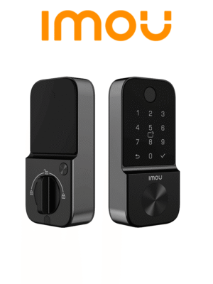 ASL-Cubo1 Cerradura Inteligente Imou, Chapa Digital, Registro de 50 Huellas, Wifi, para Exterior, Tarjeta Mifare, Constraseña de Visitante.