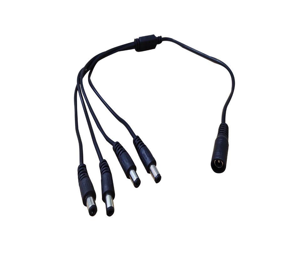 SAXXON PSU1205DPAQD - Paquete de Fuente de Poder de 12 Vcc 5 Amperes + Divisor para 4 Camaras/ Ideal Para Equipos de Alto Consumo/ Para Usos Multiples: Sistemas de CCTV, Acceso, Asistencia, etc/ Certificación UL/ - Image 3