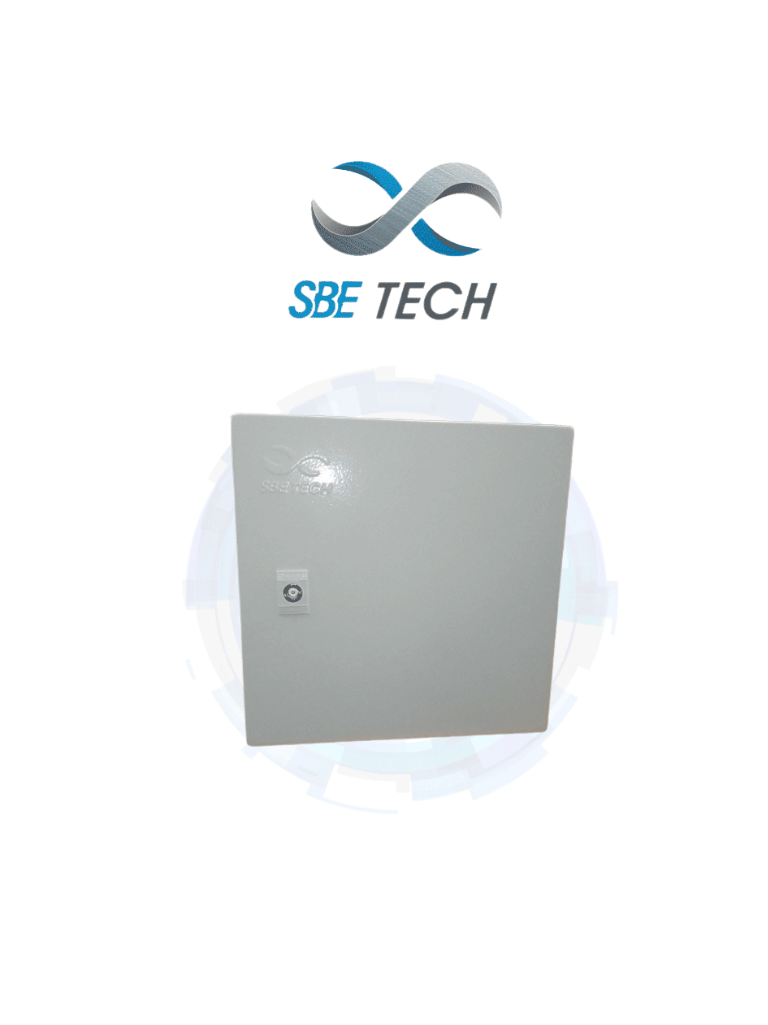 SBE TECH SBE-404020 Gabinete metálico / Alto 40.0 cm / Ancho 40.0 cm / Profundidad 20.0 cm / grado IP 65 NEMA 4