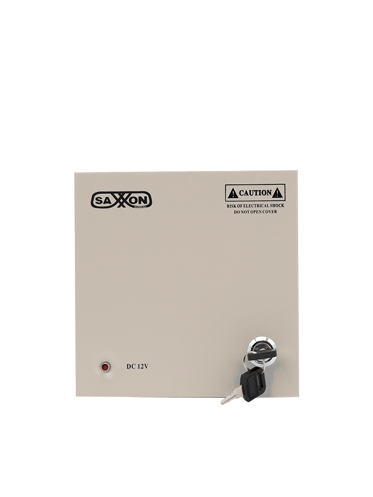 SAXXON SX5A4CH - Fuente de Poder Profesional 12 VCD / 5 Amperes / 4 Canales / 1.1 Amperes por Canal / Protección contra Sobrecargas / Led Indicador de Funcionamiento - Image 3