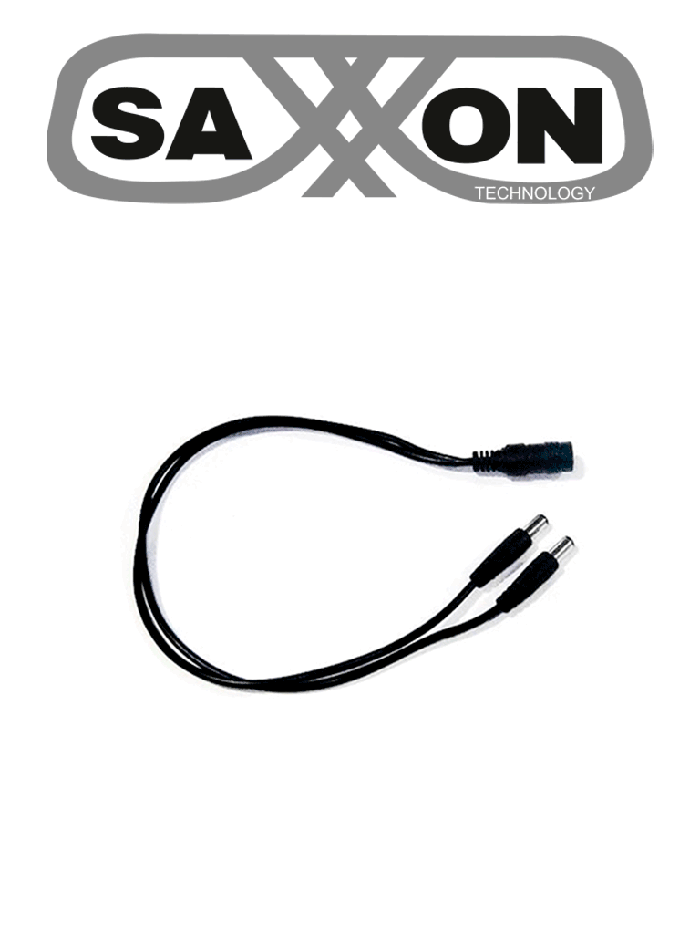 SAXXON SXF52 - Divisor de energía / Tipo pulpo / 1 Conector hembra / 2 Conectores macho / Cable de cobre