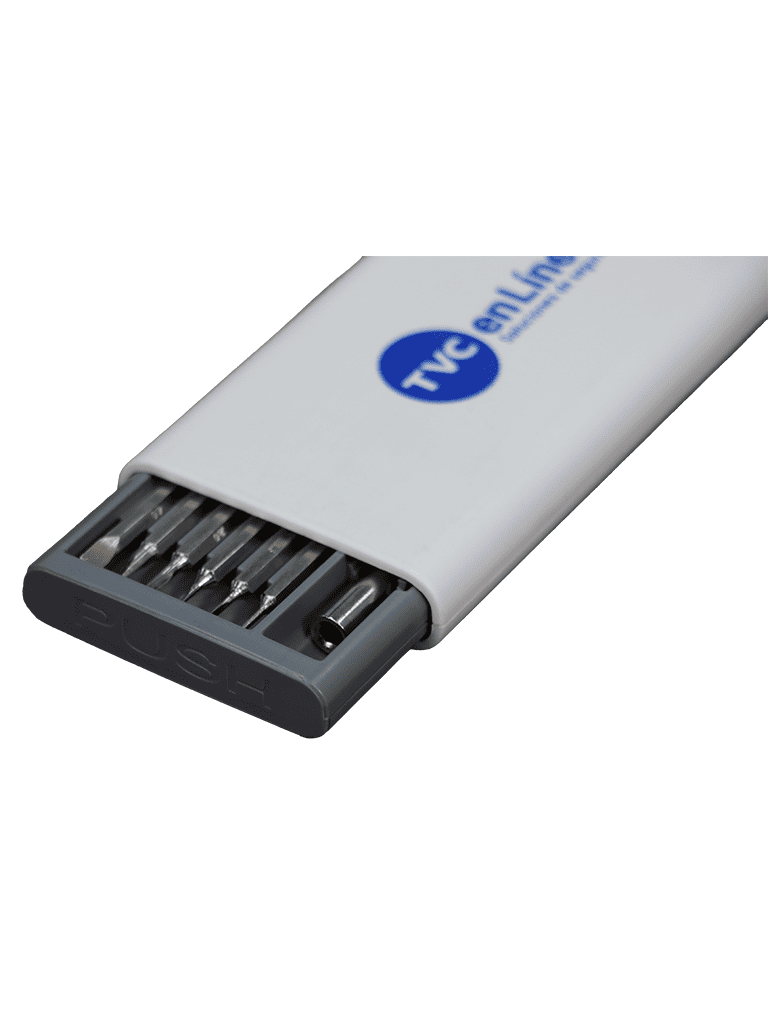 TVC YUMBE - Set de Desarmador con 24 Puntas Intercambiables/ Mango Adaptador/ Medidas 16.6 x 6.7 cm/ - Image 7