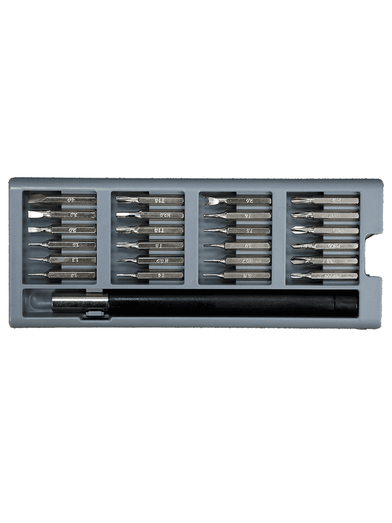 TVC YUMBE - Set de Desarmador con 24 Puntas Intercambiables/ Mango Adaptador/ Medidas 16.6 x 6.7 cm/ - Image 8