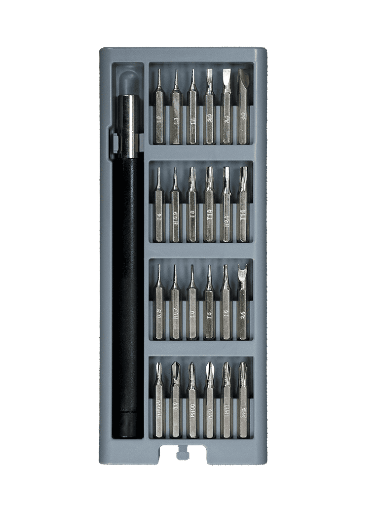 TVC YUMBE - Set de Desarmador con 24 Puntas Intercambiables/ Mango Adaptador/ Medidas 16.6 x 6.7 cm/ - Image 9