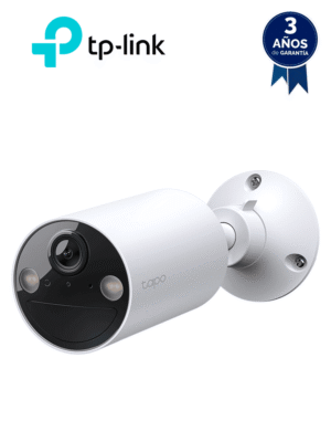 TP-LINK TAPO C410 Cámara de Seguridad Inteligente Exterior 3MP-2K, Soporta Micro SD 512 GB, Visión nocturna a color, Identifica personas, IP65. Soporta Tapo Care (Nube) Bateria con funcionamiento de 180 días. ( Compatible Celda TPL0150028 / TAPO A201)