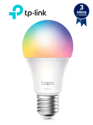TP-LINK - TAPO L535E - Foco LED Inteligente RGB con WiFi y función multicolor, equivalente a 75 Watts