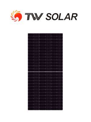 TW SOLAR TWMND - N-type Half-cell Bifacial Module - Módulo Solar 615W / Marco de aleación de aluminio anodizado / 132 Celdas / Capa Antireflejo / Protección IP68