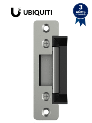 UBIQUITI UA-LOCK-ELECTRIC - Cerradura eléctrica a prueba de fallos para 1 puerta, Fail-Secure, Soporte 1200 Kg, Para puertas de aluminio, acero o madera, 12V DC, 400mA, ANSI, Compatible con: UA-G2-SK-Pro, UA-G2-SK, EAH-8, UA-Hub