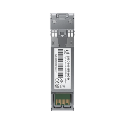 UBIQUITI UACC-OM-MM-10G-D-2 - Módulo UFiber SFP+ 10G con transceptor MiniGBIC multimodo de 10 Gbps, alcance de conexión de 300m, conectores LC. Paquete de 2 piezas. - Image 2