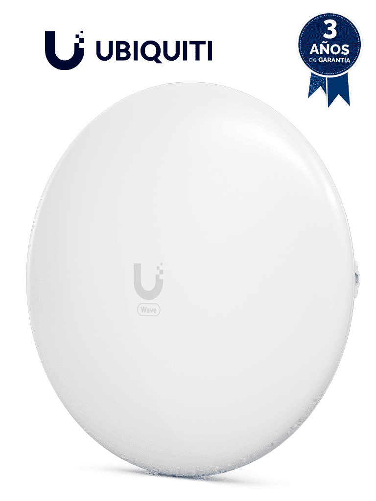 UBIQUITI WAVE-NANO- Antena Cliente para WAVE-AP, con frecuencia de 60GHz y tasa de transferencia de hasta 2Gbps. Incluye respaldo en 5GHz, compatible solo con WAVE-AP