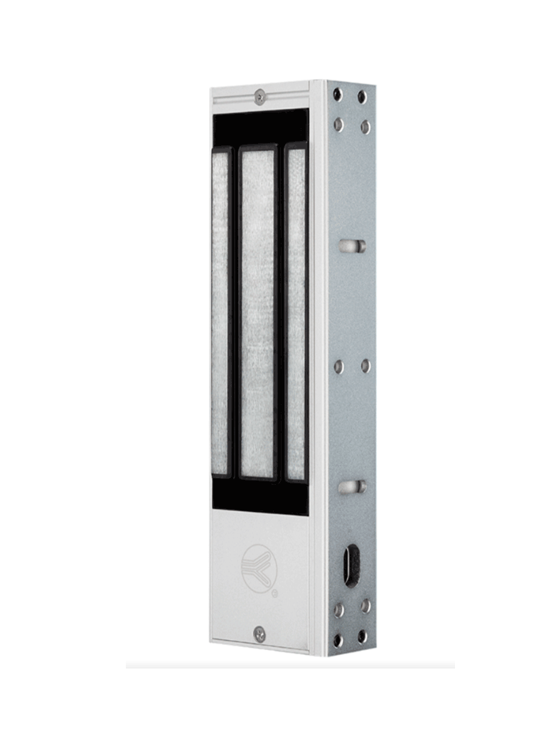 YLI YM750NTLED - Cerradura Magnética 750 kg o 1500 Lb de Fuerza de Sujeción / Indicador Led / Uso Interior / Retardo de tiempo / Voltaje Dual 12v/24 VDC / Compatible con Soporte MBK750ZL - Image 2