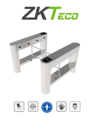 ZKTECO PROENTRANCE SB01FP - Barrera Peatonal de Acero Inoxidable un Carril de Alto Flujo / 30 personas x minuto / Carril 104.5 cm / Incluye 2 lectores de Huella FR1500 y / Panel inBio206Pro / Requiere Licencia / 01 pz en IZTACALCO /