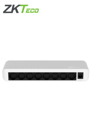 ZKTECO ESE85G- Switch para Escritorio de 8 Puertos / Gigabit Ethernet / Diseño Compacto / Auto MDI/MDIX / Indicadores de funcionamiento / Carcasa de Plástico / No Administrable