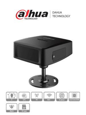 DAHUA DAE-CDMS8113-GFW -Camara para Tablero Vehicular de 1.3 Mp /Dashcam DSM 720p/ Campo de Vision 55°/ Micrófono y Altavoz Integrado/ 4G/ GPS/ WiFi/ Admite Camaras Moviles HDCVI Externas/Compatible con Mobile Center