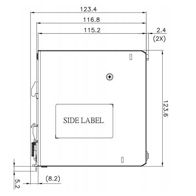 DAHUA DRL-48V120W1AAD - Fuente de Alimentación de 48 VDC/2.5 Ampers/ Instalación Sobre Riel Din/ para Switch PFS4210-8GT-DP - Image 4