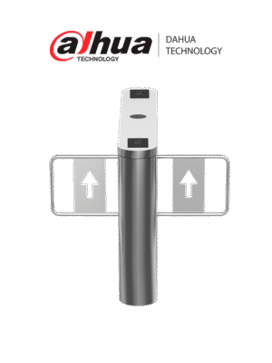 Dahua DHI-ASGB622K-D Swing Barrier/ Anticolision/ Alarma y Luz ajustable/ Ajuste de Volocidad de Desbloqueo/ 5 Millones/ Acero Inozidable/ 20-60 Personas/Minuto/ Interior-Exterior(Protegido)/ IR 12 Pares/ Compatible con controles de acceso de terceros