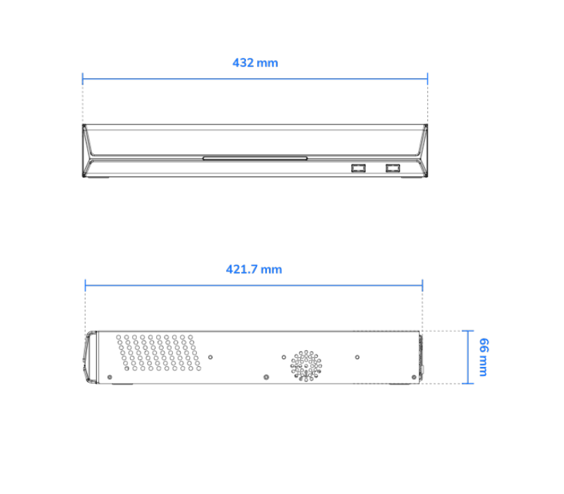 VIVOTEK ND9542P - Grabador NVR 32 Canales,16 Puertos PoE, 4 Bahias, Deep Search, Smart VCA Search, Ciberseguridad Trend Micro, Salida HDMI 4K, Centralizacion con VAST 2, VSS, Grabacion de 192Mbps, Gestión PoE, ONVIF, NDAA - Image 2