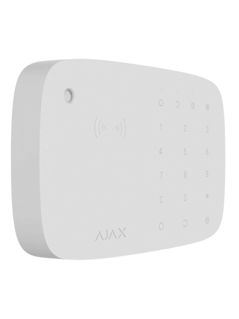 AJAX KeyPad Combi (9NA) - Teclado táctil inalámbrico con sirena incluida y lector DESFire. - Image 2