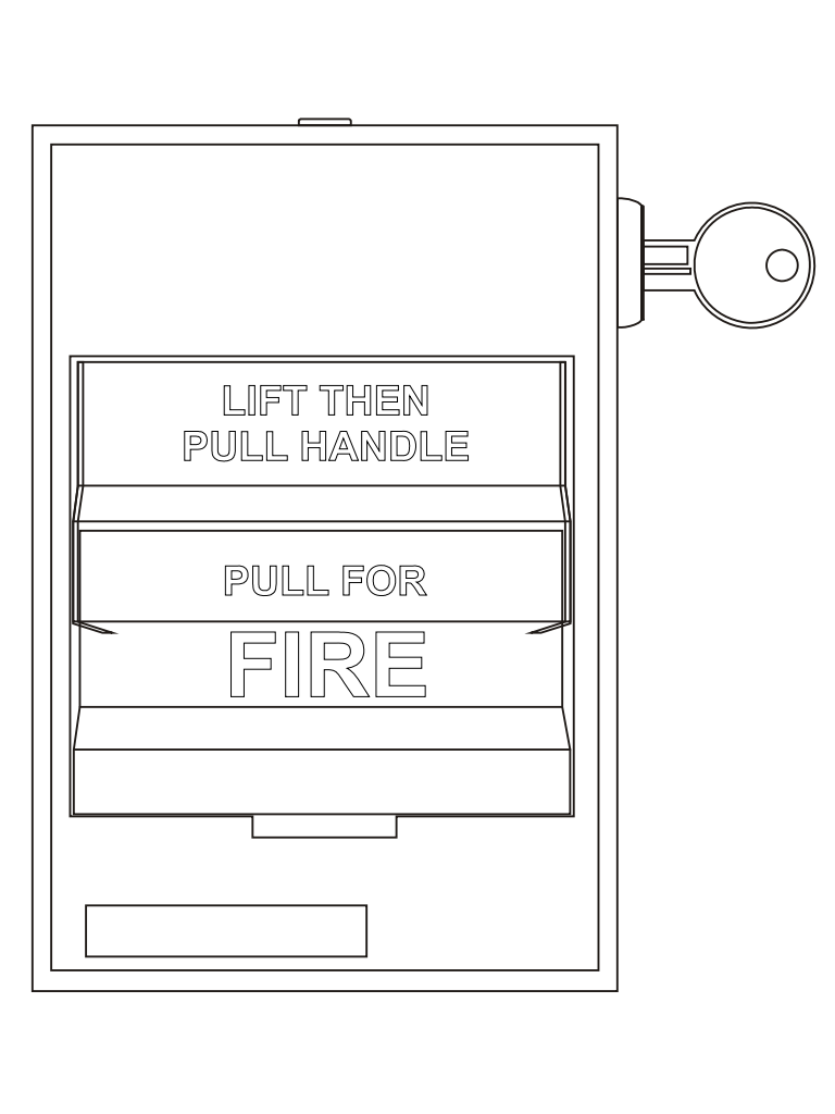 KIDDE F_GSAM278 - Estación Manual Doble Accion / Logo en Ingles - Image 2