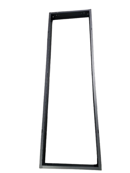 SAXXON SXR37U6637S - Gabinete de Piso color Negro / 37UR / Puerta de Vidrio Templado / Alto 180 cm / Ancho 60 cm / Profundidad 60 cm / Incluye Base con 2 Ventiladores 110V - Image 4