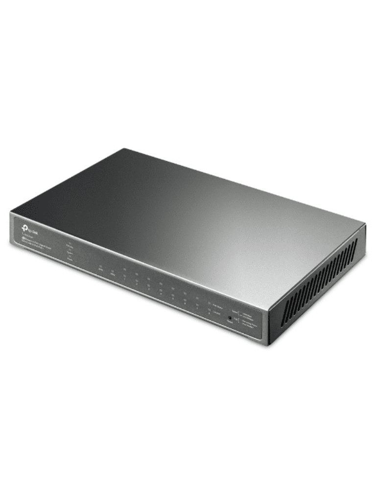 TP-LINK TL-SG2210P - Switch PoE JetStream SDN administrable con 8 puertos 10/100/1000 Mbps y 2 puertos SFP, además de 8 puertos PoE con un presupuesto total de 61W. Ofrece administración centralizada a través de OMADA SDN. - Image 2