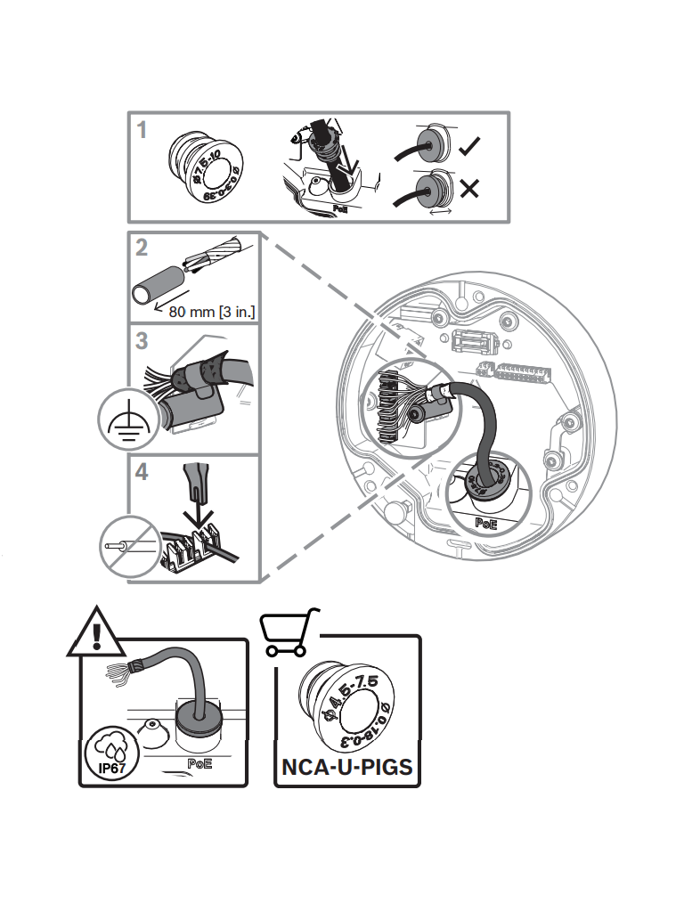 BOSCH V_NBE7703ALX - Bullet 4MP HDR X 4.7-10mm IP66/67 IK10 / DINION 7100i IR - Image 6