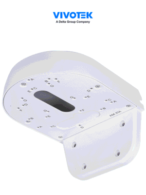 VIVOTEK AM-21A - Soporte de pared tipo L de exterior para cámaras tipo domo VIVOTEK