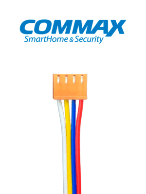 COMMAX - 4PINCONNECTOR Cable Conector 4 Pines para Sistema llamado de Enfermería y Video Porteros Commax