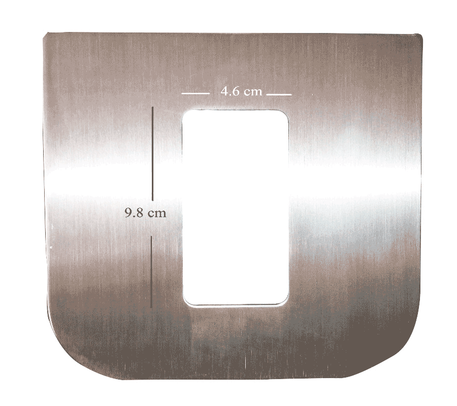 ZKTECO FP2100 - Accesorio para Montaje de Lectoras/ Compatible con Lector FR1200 u otros/ Para Torniquete Modelo TS2100. - Image 2