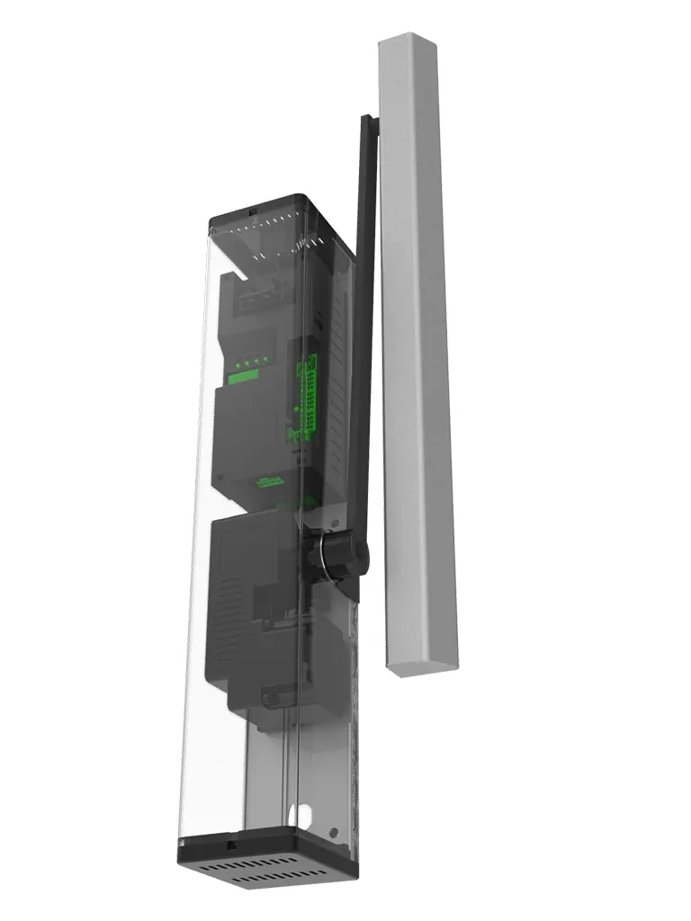 ZKTECO ZK-SHD190-T2 – Automatizador Superior para Puerta Abatible hasta 135 kg, Apertura Inteligente, Velocidad Ajustable y 1 Millón de Ciclos - Image 2