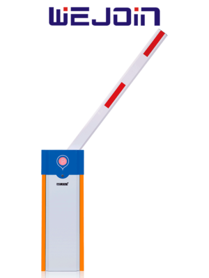 WEJOIN WJCB101VFIL34 - Barrera Vehicular Izquierda de Alto Flujo con Motor de 24 Vcc, Fuente de Alimentación de 110 Vca, Brazo Octagonal de 4.5 Metros, Velocidad de 3 Segundos y Dirección Ajustable