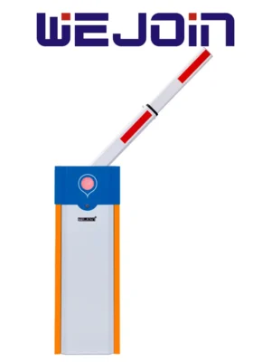 WEJOIN WJCB101VFIL56TC - Barrera Vehicular Izquierda con Brazo Telescópico de 4m - 6m, Motor de 24VCC, Velocidad 5 Segundos, Dirección Ajustable, 6,000,000 Ciclos Uso Continuo