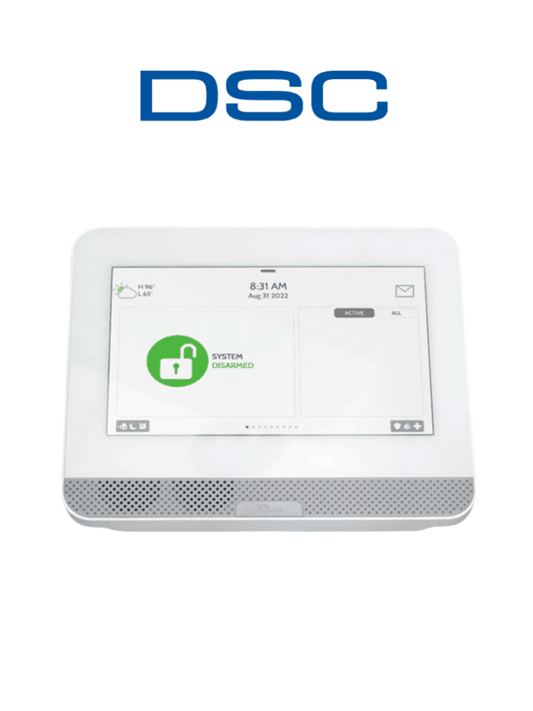 QOLSYS IQ4HUB PACK - Paquete que contiene Sistema de Alarma IQ HUB ALARM.COM autocontenido , con pantalla táctil de 7", Power G 915 Mhz 1 sensor PIR inalámbrico PGP9914 y 2 sensores magnéticos inalámbricos PG9303 - Image 2