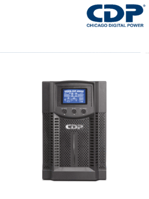 CDP UPO11-1 - UPS / 1000VA / 900W / torre / 4 Terminales de salida / Pantalla LCD / Baterias 12V a 9AH X 2 / Voltaje de entrada 120VCA