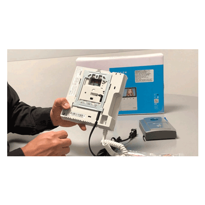 COMMAX CDV43K2P- Kit de videoportero incluye monitor CDV43K2 de 4.3 pulgadas con auricular para respuesta con audio y video desde frente de calle DRC40K, funcion de apertura de puerta, soporta segundo monitor y auricular DP4VHP - Image 5