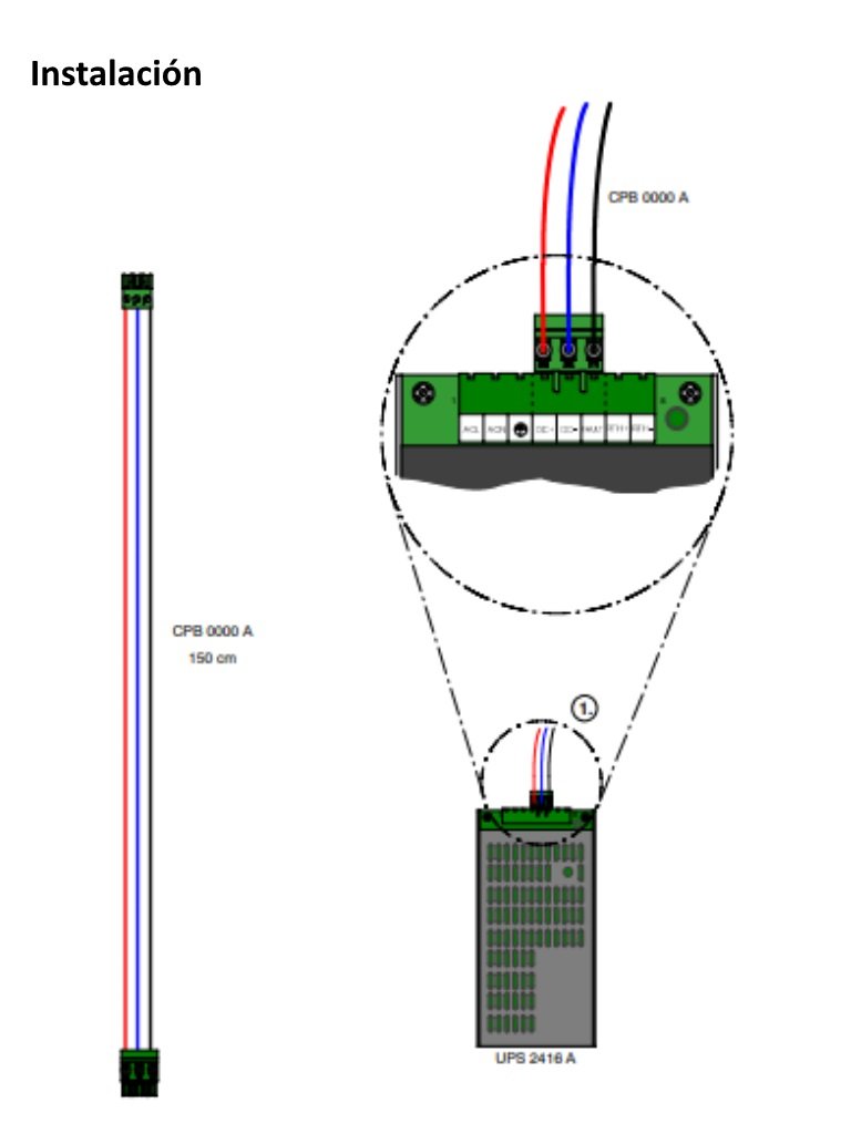 BOSCH F_CPB0000A - Cable BCM / UPS / Longitud de cable 150CM - Image 3