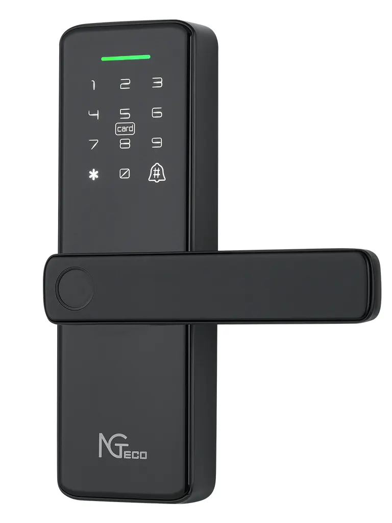 NGTECO SL01A730N Cerradura Inteligente Biométrica con WiFi / 300 usuarios / APP Móvil / Estilo americano / derecha o izquierda / Aperturas remotas - Image 2