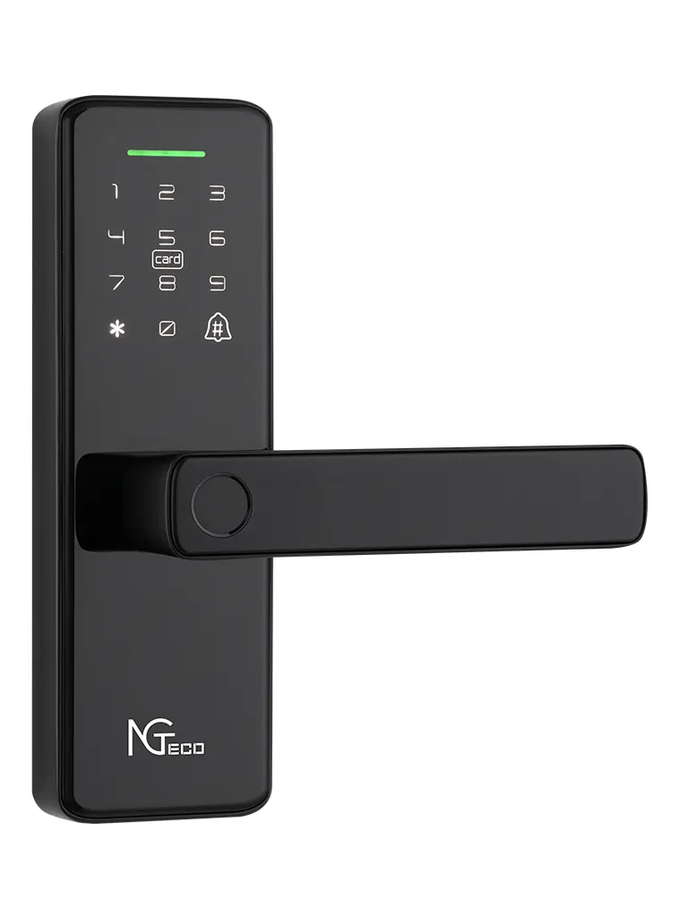 NGTECO SL01A730N Cerradura Inteligente Biométrica con WiFi / 300 usuarios / APP Móvil / Estilo americano / derecha o izquierda / Aperturas remotas - Image 4