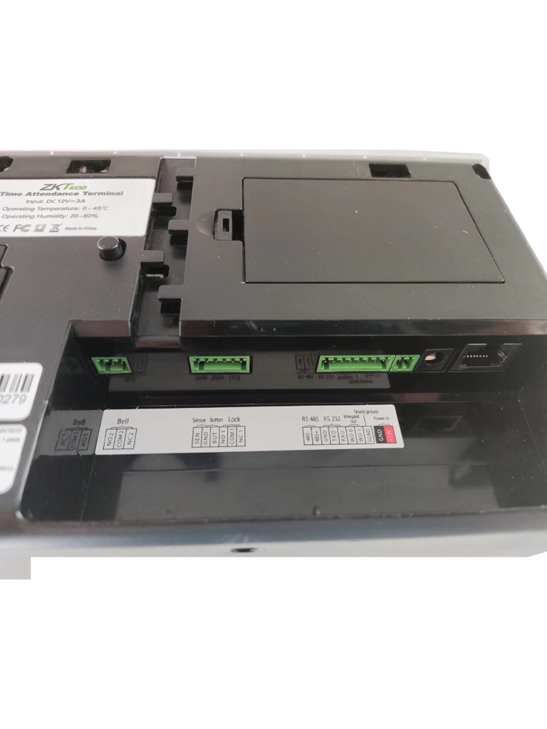 ZKTECO G3PRO -Control de Asistencia y Acceso con Autenticación Facial (12000 Rostros), Huella Digital BioID+ (20000), Tarjeta ID 125 KHz (20000), Verificación Palma (6000), Registro de 200,000 Eventos, Green Label y TCP/IP - Image 4