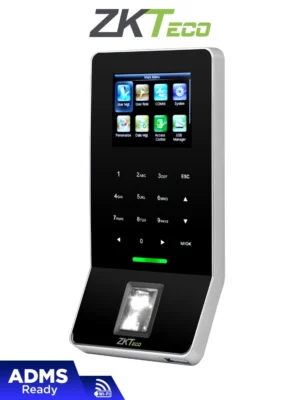 ZKTECO F22ID - Control de Asistencia y Acceso Básico con Huella Digital BioID+ (3000), Tarjeta ID 125 kHz (5000), Registro de 30,000 Eventos, Conexión Ethernet y WiFi