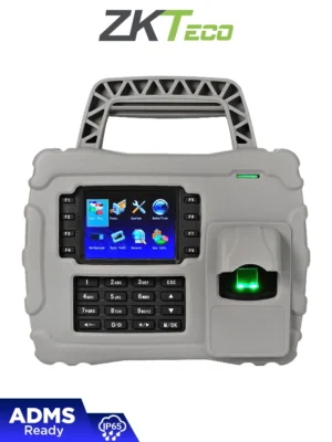ZKTECO S922ID4G- Control de Asistencia Portátil de Uso Rudo con Huella Digital BioID (5000), Tarjeta ID 125 KHz (30000), IP65, Batería de Respaldo, Conexión TCP/IP y Conectividad 4G