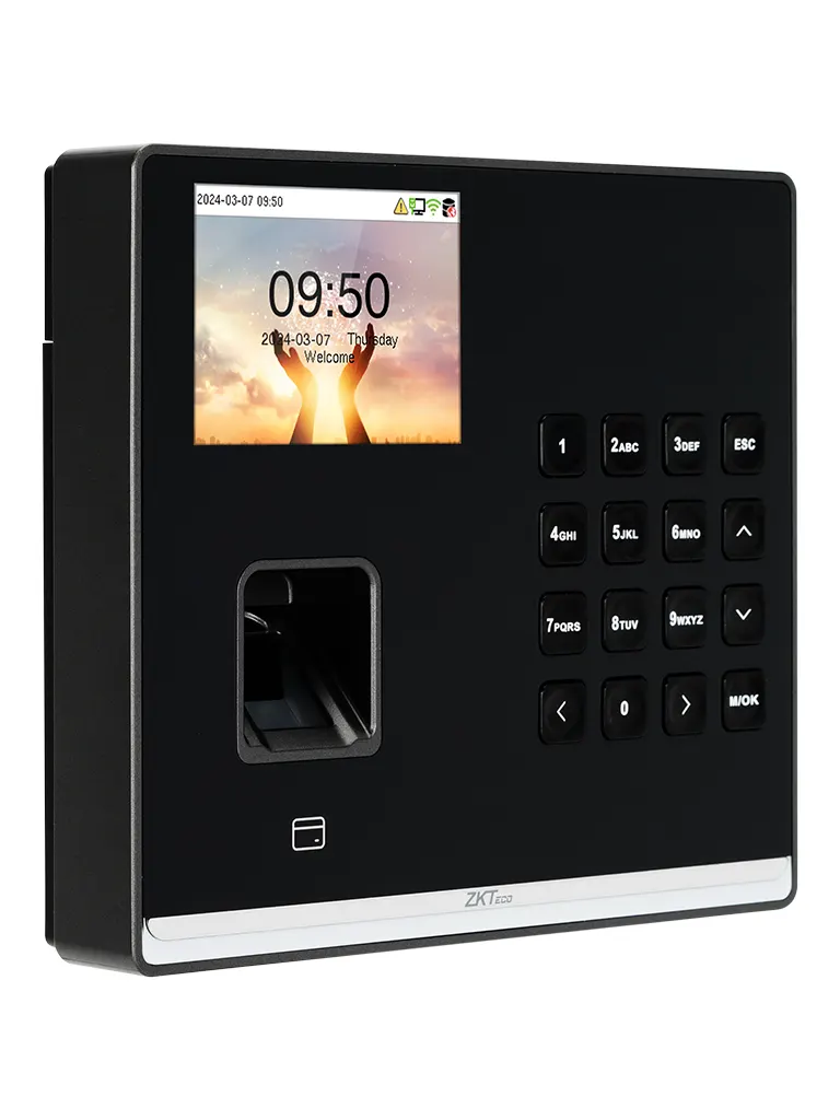 ZKTECO M2LR - Control de asistencia para 3,000 huellas / 3,000 tarjetas de proximidad de 125kHz / 150,000 eventos / TCP/IP y Wi-Fi - Image 4