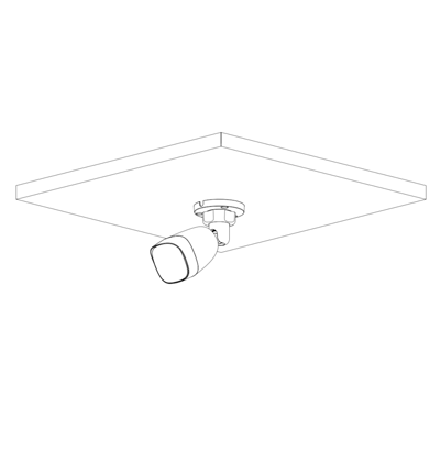 DAHUA HAC-HFW1801CN-A-0280B-S2 - Cámara Bullet 4k con Micrófono Integrado/ 8 Megapixeles/ Lente de 2.8 mm/ 106 Grados de Apertura/ 30 Metros de IR/ WDR Real de 120 dB/ Soporta: CVI/TVI/AHD/CVBS/ - Image 2