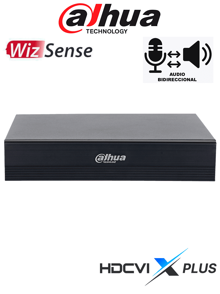 DAHUA DH-XVR1B04H-I/T - DVR de 4 canales 5MP Lite WizSense y H.265+/ HDCVI X PLUS/ Soporta 4 Canales+2 IP o Hasta 6 Canales IP/Audio Bidireccional en los 4 Canales/ SMD Plus y Búsqueda Inteligente de Humanos y Vehículos/ Compatible con Dolink Care - Image 2