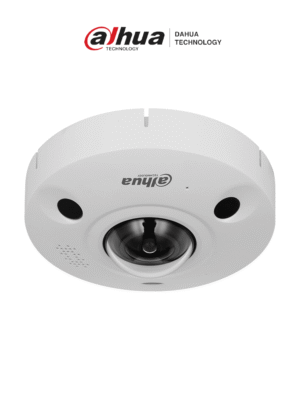 DAHUA IPC-EBW81242N-S2 - Cámara IP Fisheye Resolución de 12 MP/ Lente 1.85mm/ 360 Grados/ IR 10 de Mts/ IA WizMind/ Conteo de Personas/ Cantidad de Personas en Áreas/ Mapa de Calor/ PoE/ DWDR/ H.265/ IP67/ IK10/ E&S Alarma/ E&S Audio/