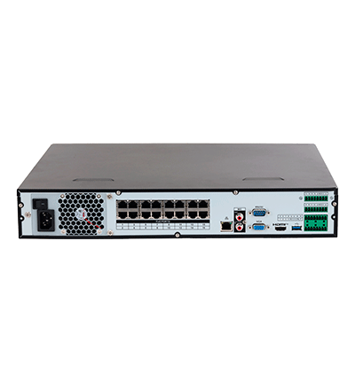 DAHUA NVR4416-16P-EI - NVR de 8 MP /16 Canales IP/ WizSense/ 4k con IA/ 16 Puertos PoE af/at/ 4 Bahias para Discos Duros/ 1 Canal de Reconocimiento Facial por NVR/ 4 Ch con SMD Plus/ Soporta Cámaras con IA/ 10 Bases de Datos de Rostros - Image 3