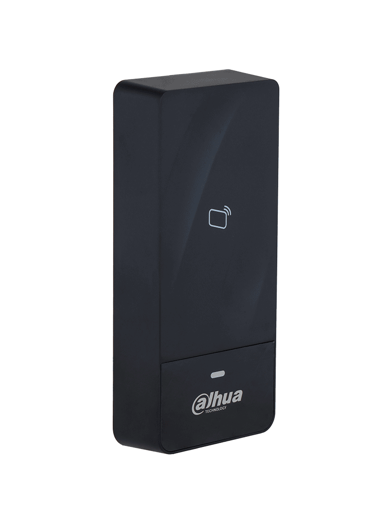 DAHUA ASR1200E - Lectora de tarjetas Mifare 13.56 MHz / Para exteriores / IP66 / Conexión Wiegand o RS485 / Indicador de luz y sonido - Image 2