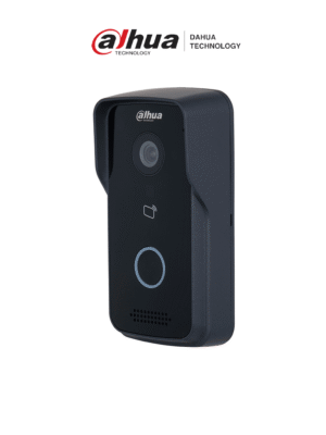 DAHUA DHI-VTO2111D-P-S3 - Frente de Calle de Videoportero IP/ Alámbrico/ Angulo Visión 107 Grados con WDR / Soporta Apertura de Puerta por APP, Tarjeta y desde Monitor/ Uso Exterior IP65/ PoE/ Soporta Hasta 10 Monitores/